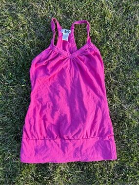 deb Vibrant Pink Racerback Tank Top